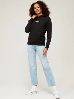 Ellesse Jazana Pullover Hoodie - Black -Ellesse VDGUP SQ3 0000000004 BLACK MDo