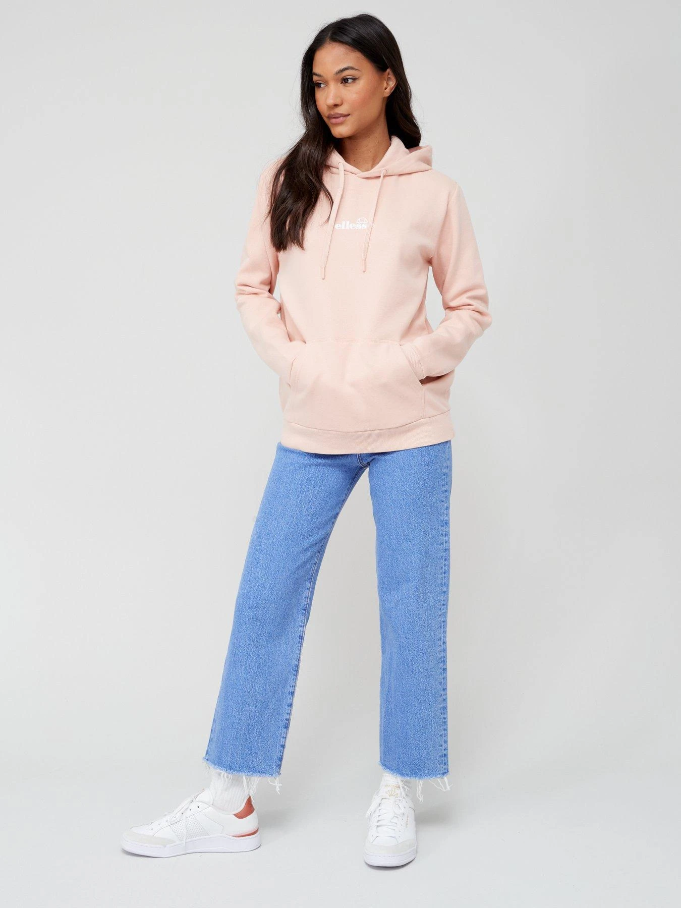 Ellesse Jazana Overhead Hoodie - Light Pink 5 Ellesse Jazana Overhead Hoodie - Light Pink - Image 3