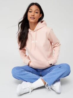 Ellesse Jazana Overhead Hoodie - Light Pink 9 Ellesse Jazana Overhead Hoodie - Light Pink -Ellesse VDGVP SQ4 0000000367 LIGHT PINK MDd