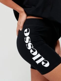 Ellesse Exclusive Tenuta Legging Shorts And Tee Set - Black -Ellesse VDGVT SQ4 0000000004 BLACK MDd