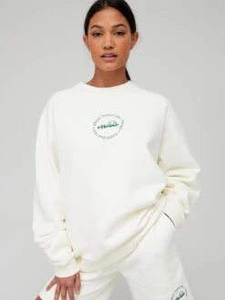 Ellesse Voliero Sweatshirt - Off-White