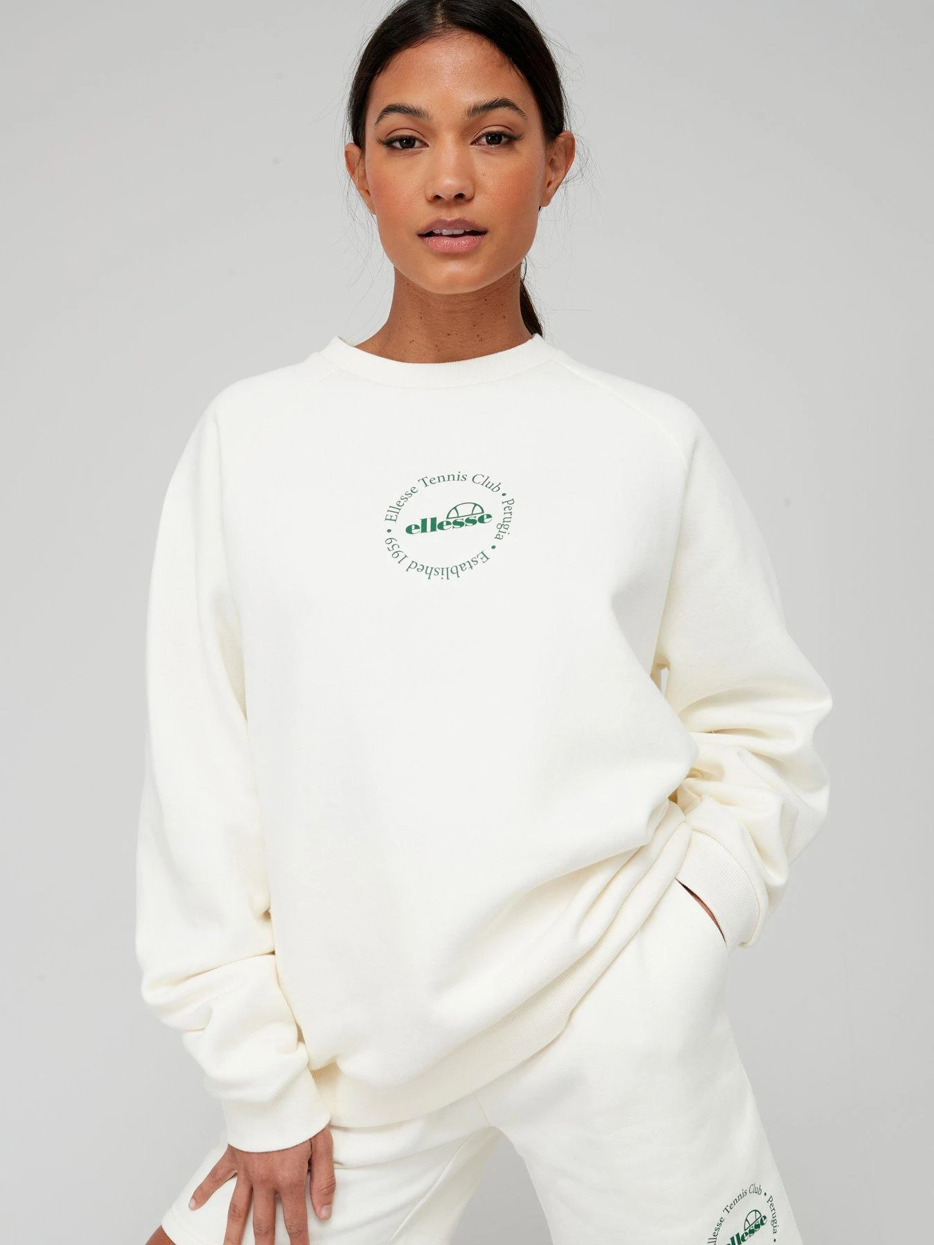 Ellesse Voliero Sweatshirt - Off-White 3 Ellesse Voliero Sweatshirt - Off-White