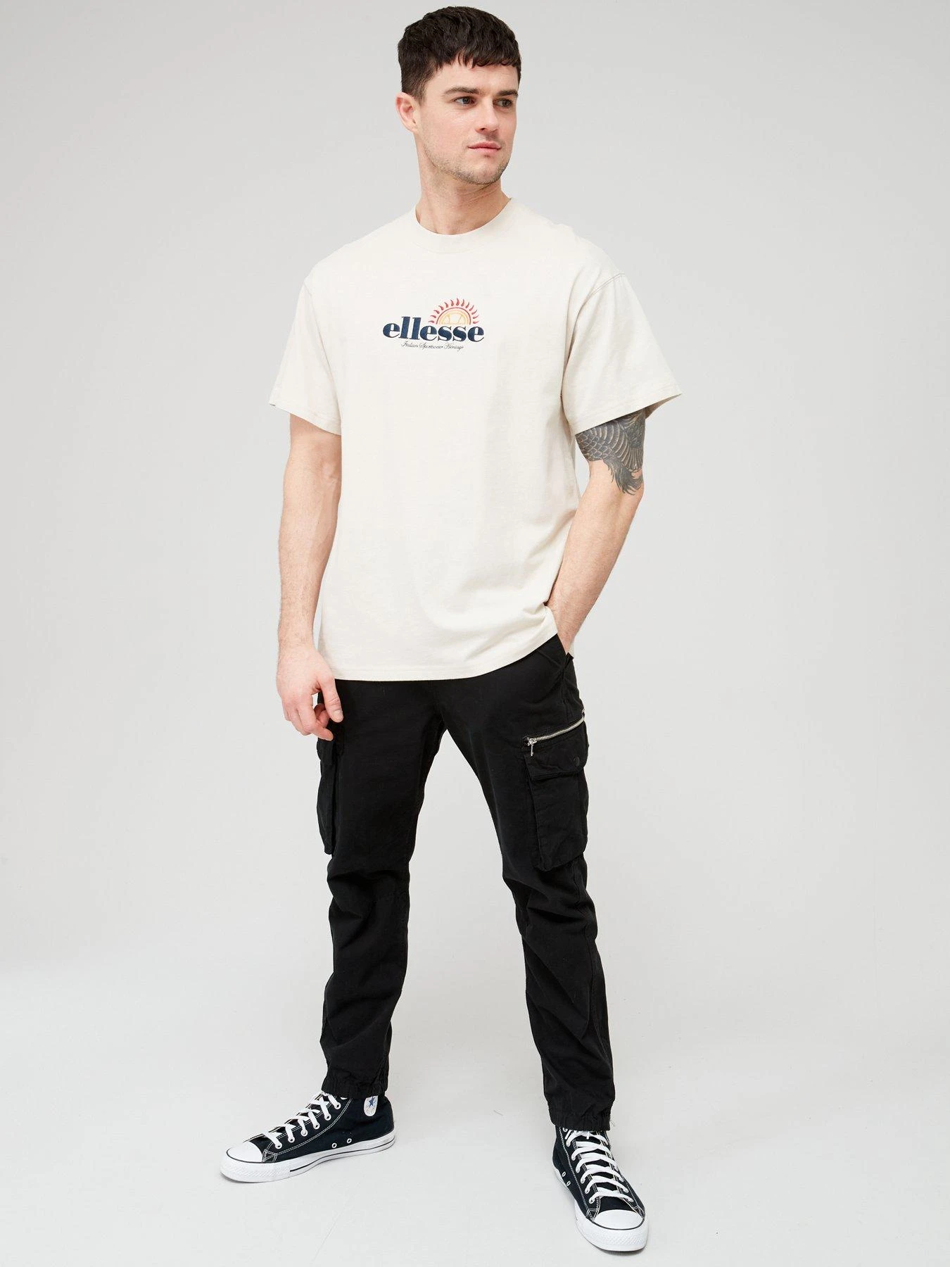 Ellesse Aestas Tee - Beige 5 Ellesse Aestas Tee - Beige - Image 3