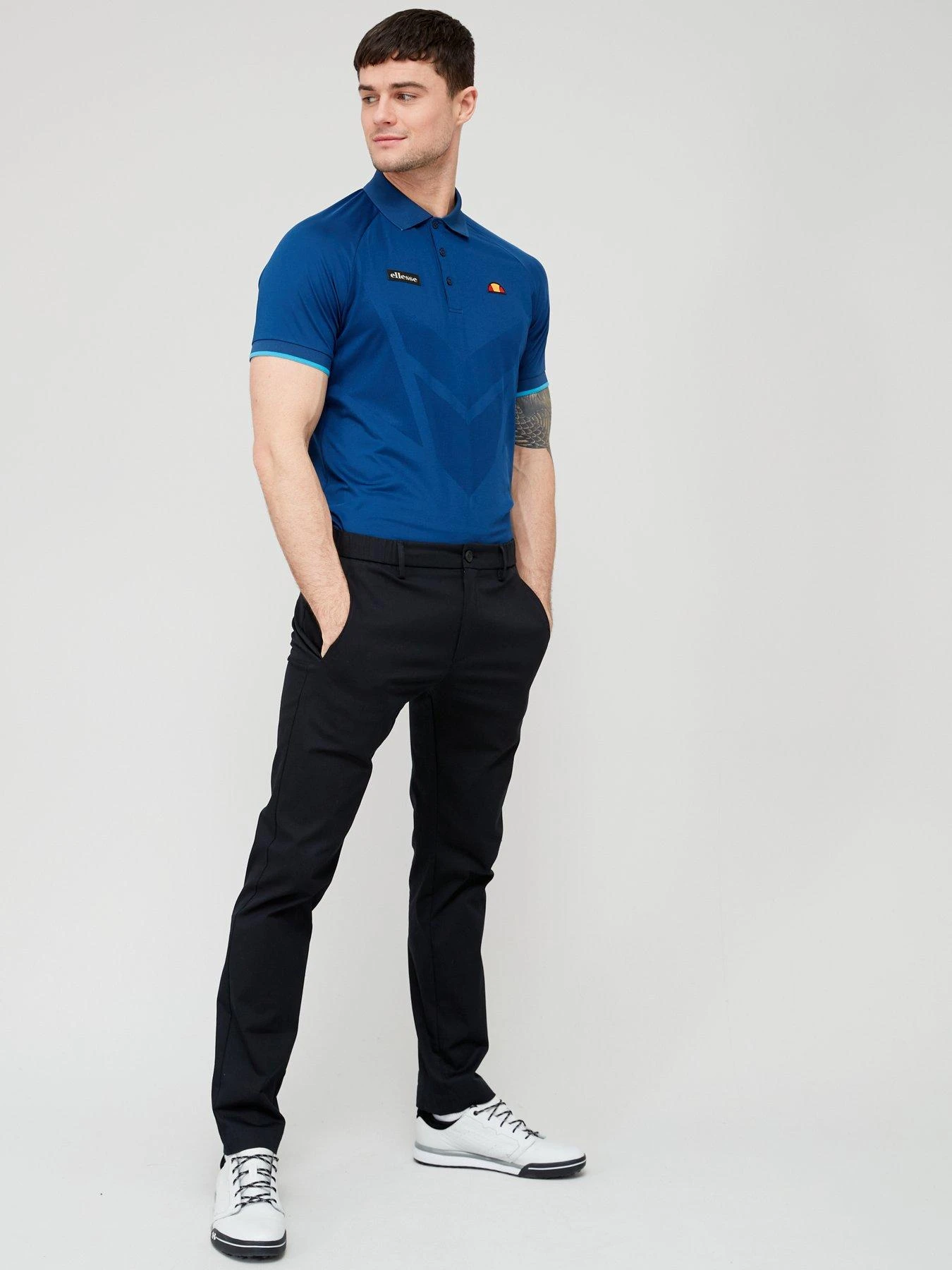 Ellesse Golf Alberto Polo Shirt - Navy 5 Ellesse Golf Alberto Polo Shirt - Navy - Image 3