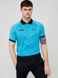 Ellesse Golf Alberto Polo Shirt - Blue
