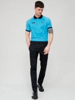 Ellesse Golf Alberto Polo Shirt - Blue 8 Ellesse Golf Alberto Polo Shirt - Blue -Ellesse VE8HT SQ3 0000000020 BLUE MDo