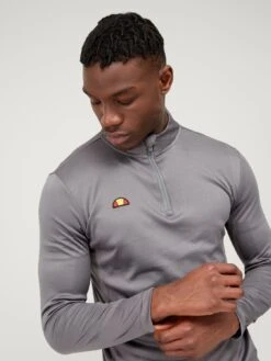 Ellesse Golf Rolbi 1/4 Zip - Dark Grey -Ellesse VE8IM SQ4 0000000070 DARK GREY MDd