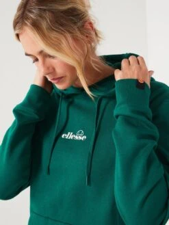 Ellesse Jazana OH Hoody -Ellesse VL0MQ SQ4 0000000630 DARK GREEN MDd