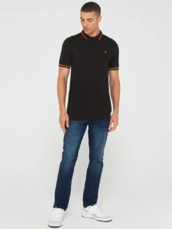 Ellesse Rooks Polo - Black 8 Ellesse Rooks Polo - Black -Ellesse VL0PS SQ3 0000000004 BLACK MDo