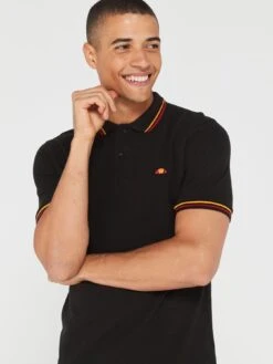 Ellesse Rooks Polo - Black 9 Ellesse Rooks Polo - Black -Ellesse VL0PS SQ4 0000000004 BLACK MDd