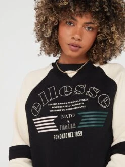 Ellesse Norina Sweatshirt - Black -Ellesse VL0RB SQ4 0000000004 BLACK MDd