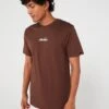 Ellesse Ollio Tee - Brown -Ellesse VL0TR SQ1 0000000143 BROWN MDf