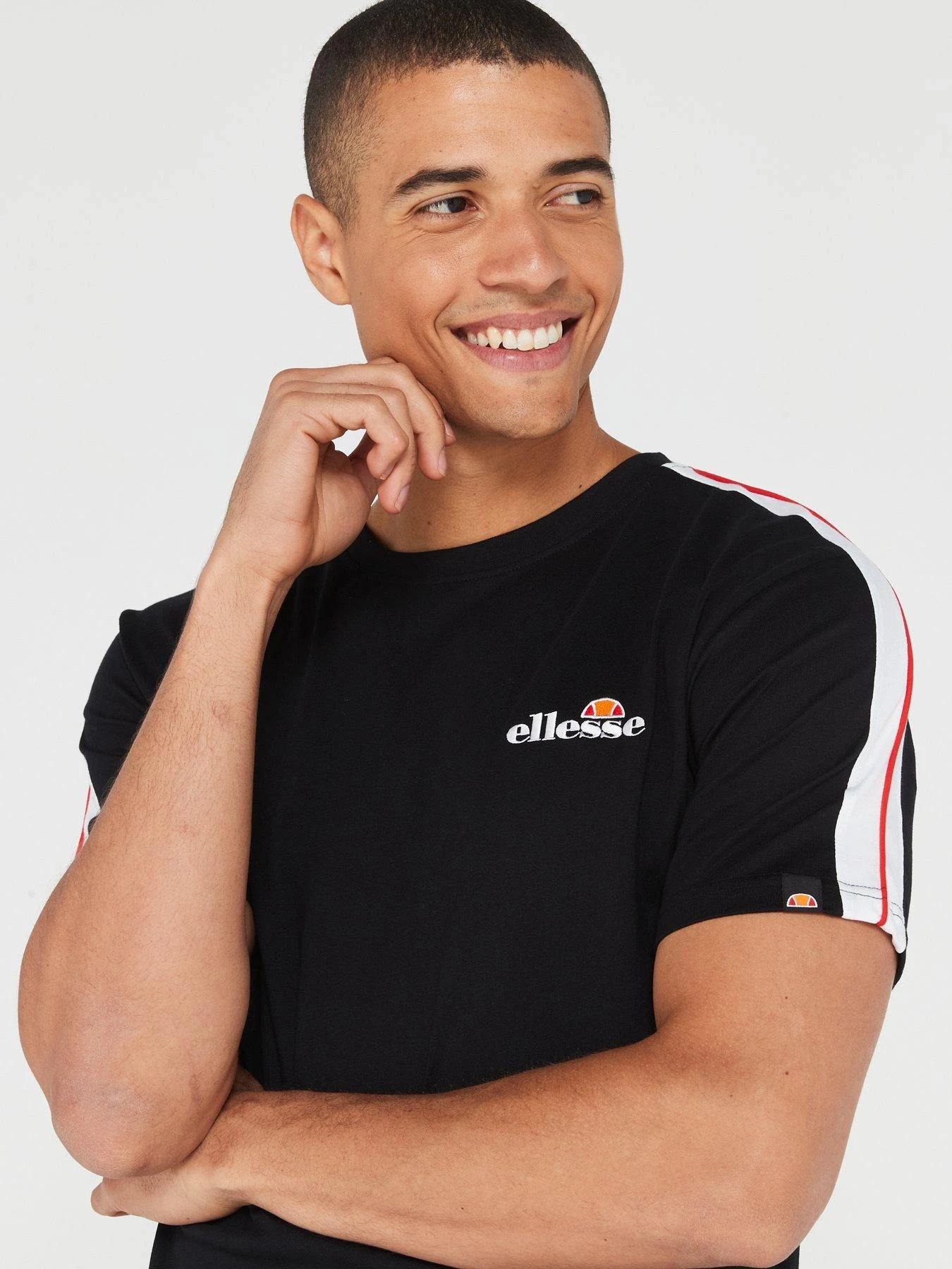 Ellesse Crotone 2 Tee - Black 6 Ellesse Crotone 2 Tee - Black - Image 4