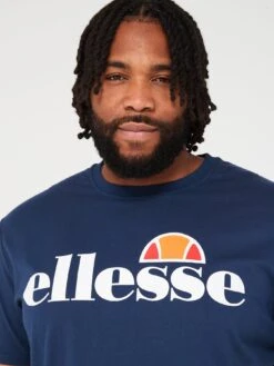 Ellesse Plus Size Prado T-shirt -Ellesse VL0VH SQ4 0000000048 NAVY MDd