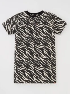 Ellesse Junior Girls Ezrah Zebra Print Dress